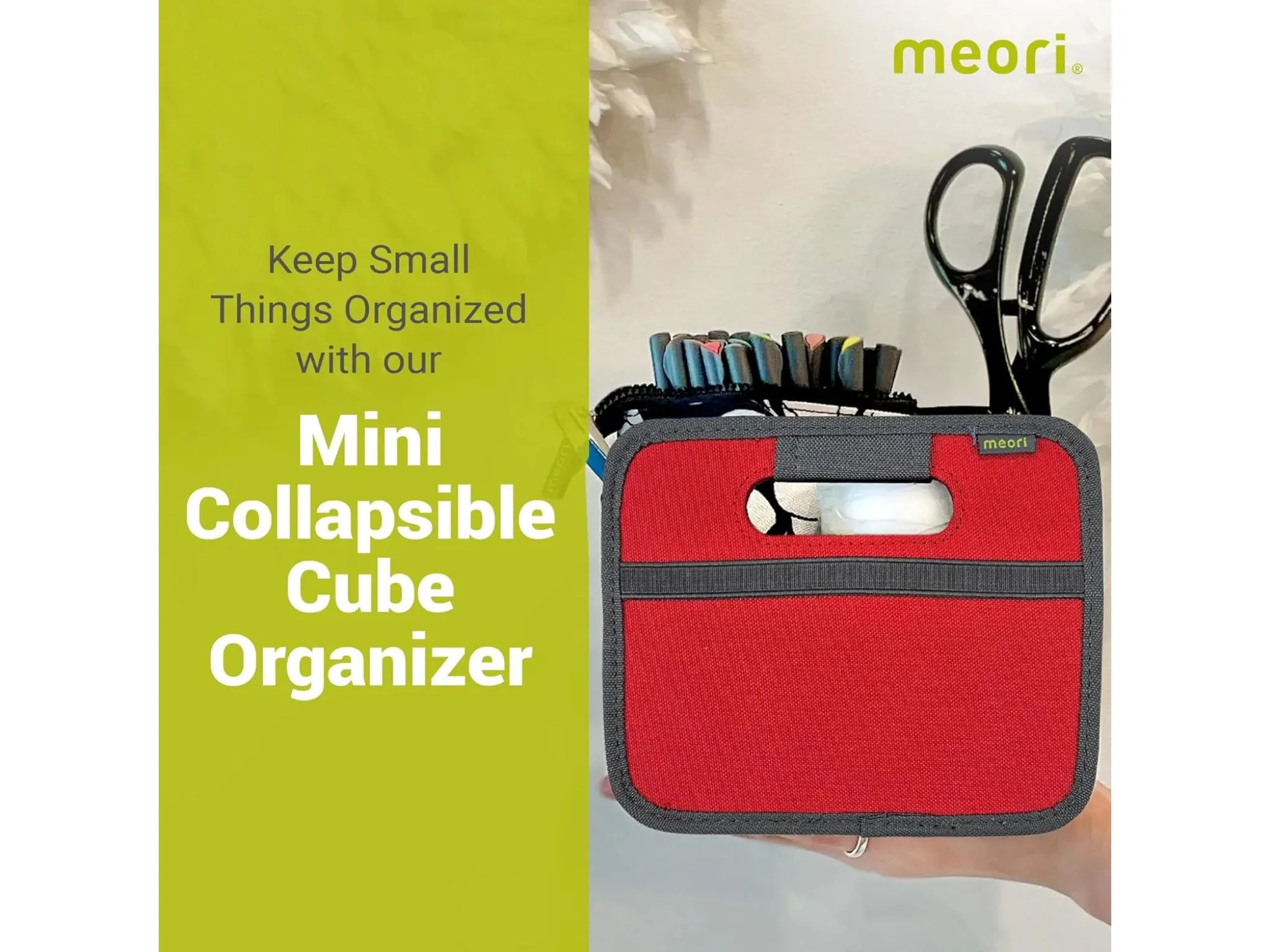 Meori Foldable Mini Box - Hibiscus Red