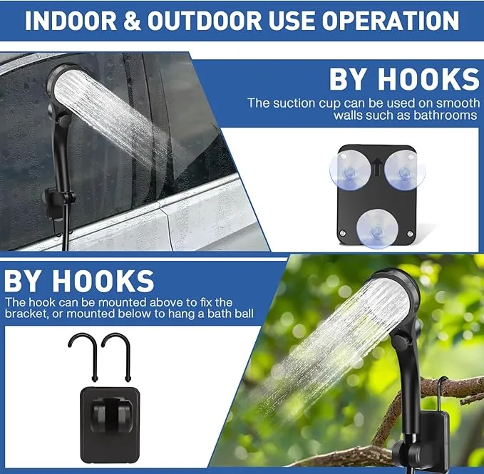 MIAOKE Upgrade Portable Camping Shower