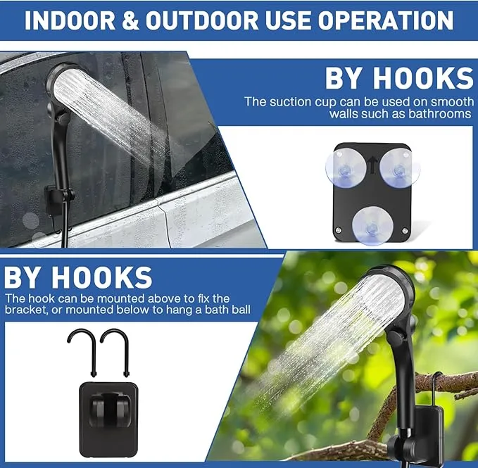 MIAOKE Upgrade Portable Camping Shower