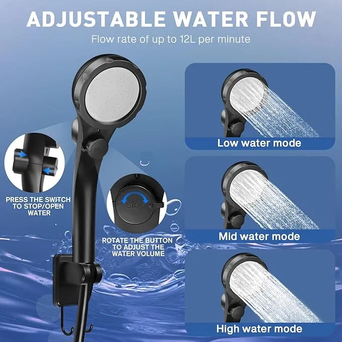 MIAOKE Upgrade Portable Camping Shower