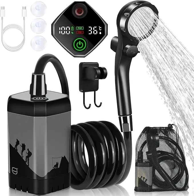 MIAOKE Upgrade Portable Camping Shower