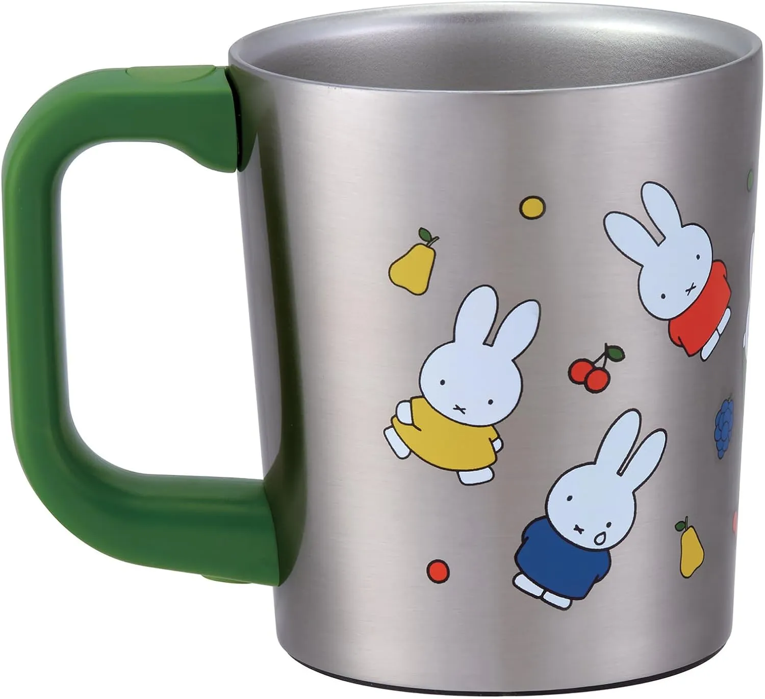 Miffy Stainless Steel Insulated Mug, 320ml, Vacuum-Insulated with Thermoplastic Lid