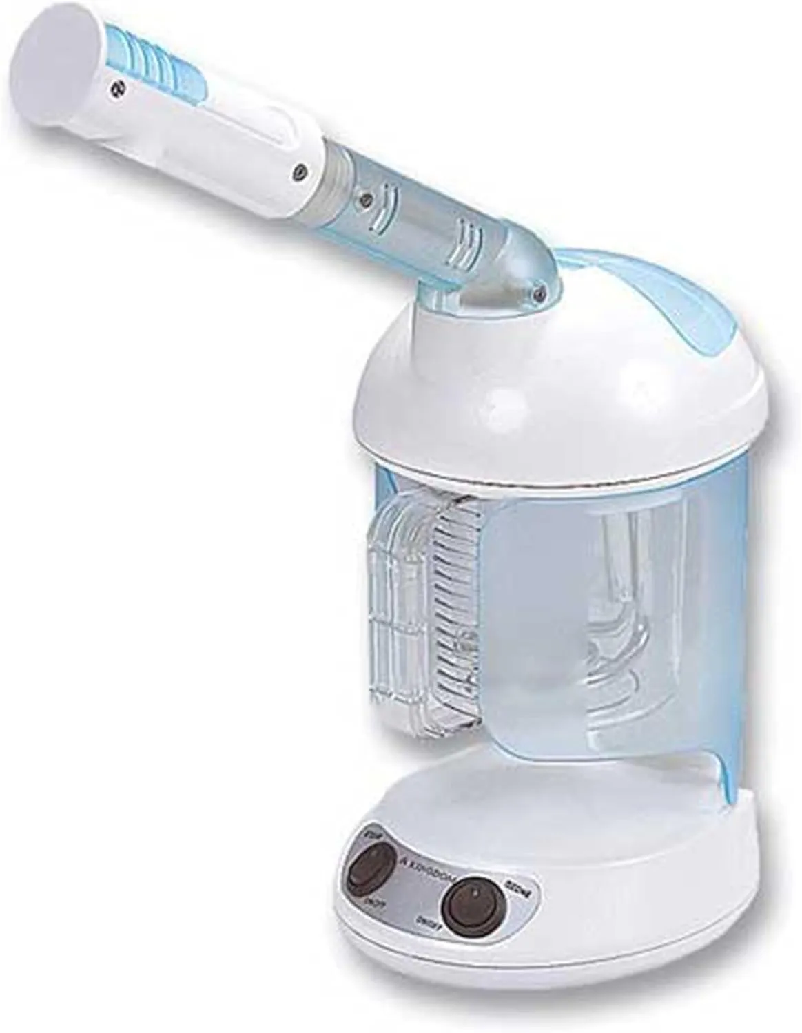 Mini Facial Steamer - Portable Ozone Aromatherapy Steam Machine for Estheticians & Spa Use - Professional Face Steamer with Removable Jar & Protection Doors - 20 Mins Steaming