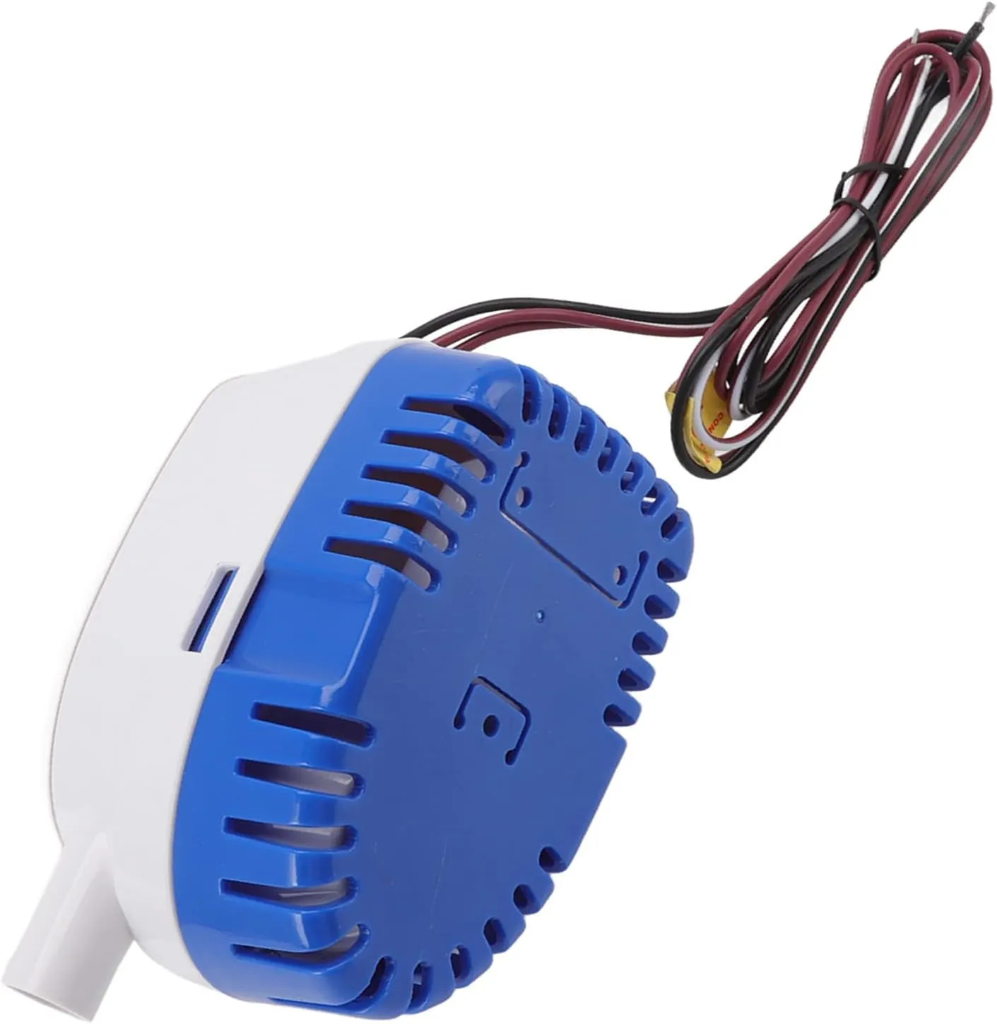 Mini Impact Auto Bilge Pump with Float Switch for Boats, Aquariums, Diving Pools - Plastic Cover Material (24V)