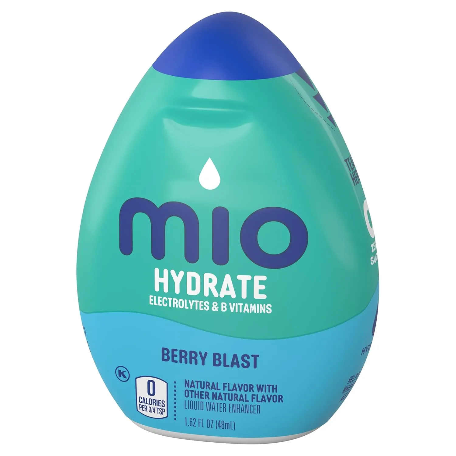 MiO Sport Berry Blast Liquid Water Enhancer, Caffeine Free, 1.62 fl oz (Pack of 12)