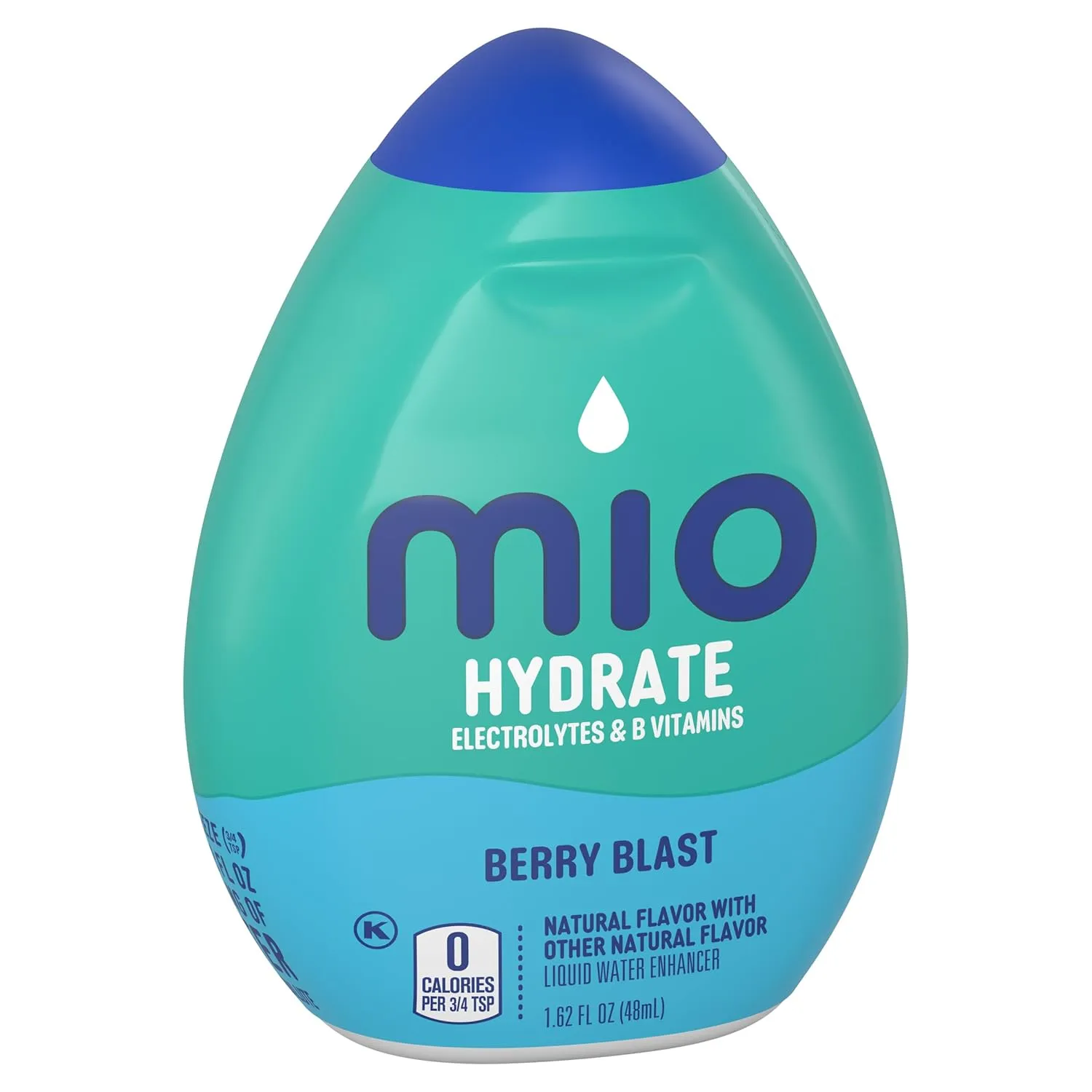 MiO Sport Berry Blast Liquid Water Enhancer, Caffeine Free, 1.62 fl oz (Pack of 12)