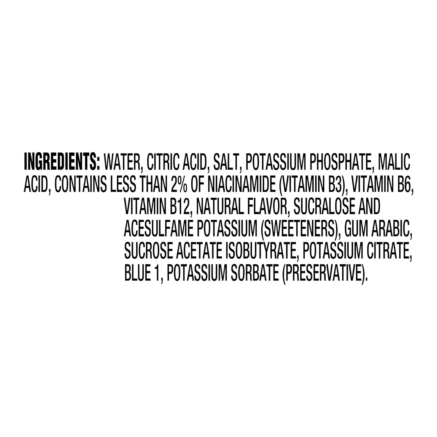 MiO Sport Berry Blast Liquid Water Enhancer, Caffeine Free, 1.62 fl oz (Pack of 12)