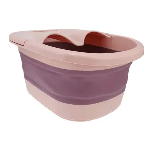 Mobestech Foot Soaking Bucket Foldable Foot Bath for Soothing Foot Relaxation Home Use