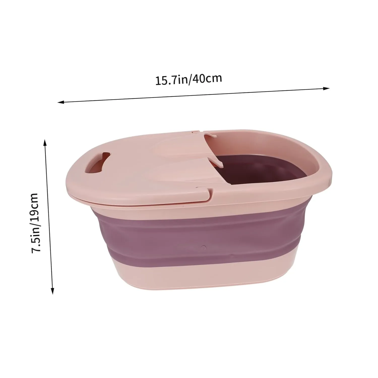 Mobestech Foot Soaking Bucket Foldable Foot Bath for Soothing Foot Relaxation Home Use