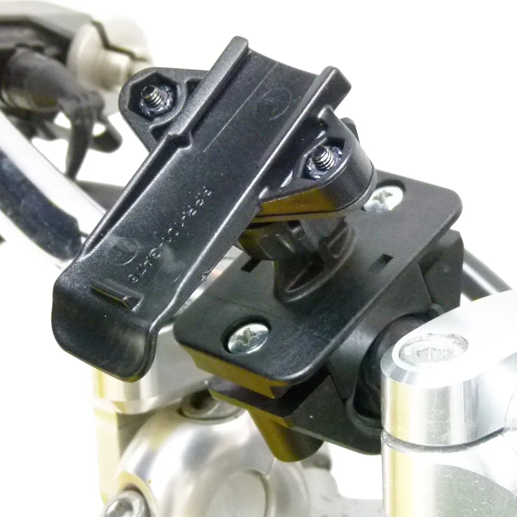 Motorbike Handlebar Mount & Dedicated Cradle for Garmin eTrex 10 - 20 - 30 (sku 50095)