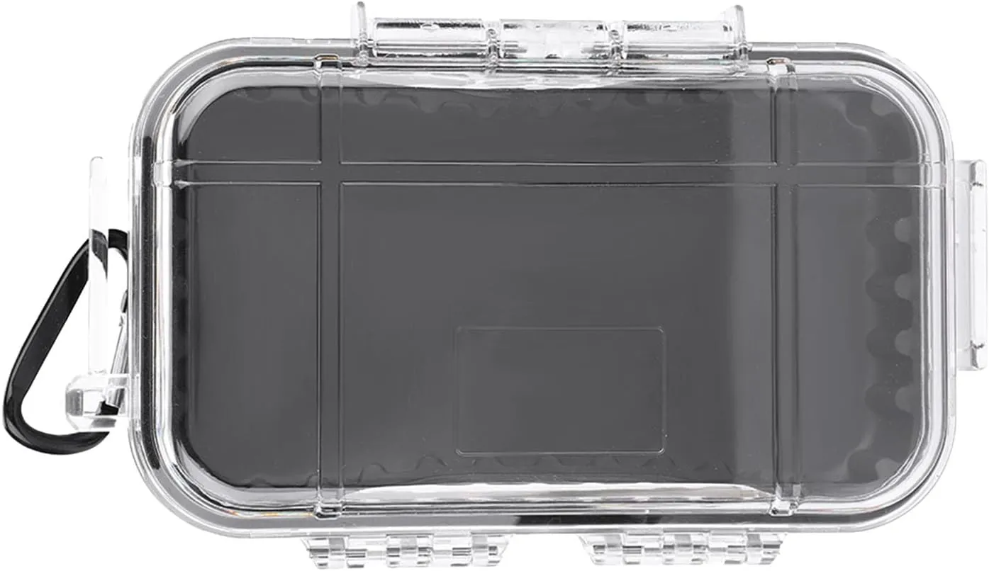 Mountaineering Camping Camping Storage, Shockproof Storage Case Portable Trunk Carrier Hard Case Emergency Survival Supplies for Boats Home Camping Sailing Waterproof Storage