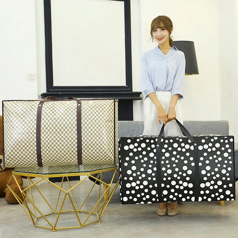 Moving Thicken Fabric Cotton Quilt Buggy Travel Bags