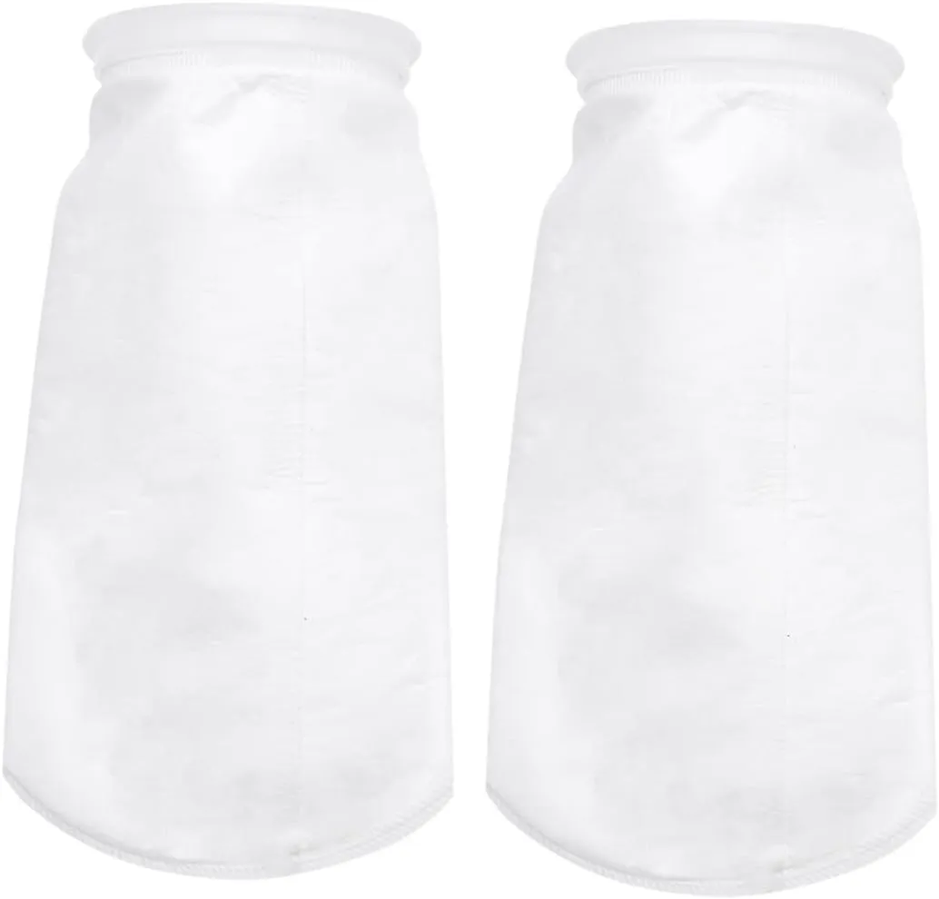 Multi-use Kitchen Filter Bag Set 2 Pack Soy Milk Strainer Juice Food Strainer Bag Pp Non-woven 1um Mesh Compact Portable