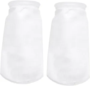 Multi-use Kitchen Filter Bag Set 2 Pack Soy Milk Strainer Juice Food Strainer Bag Pp Non-woven 1um Mesh Compact Portable