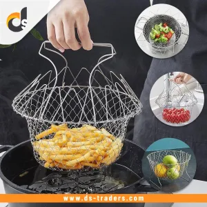 Multifunctional Folding Frying Chef Basket.