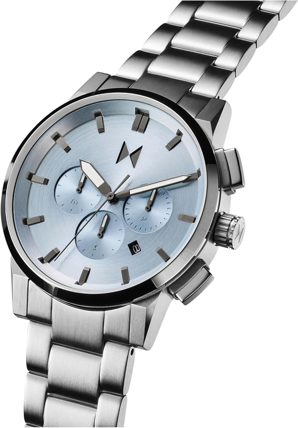 MVMT Chrono II Men’s Chronograph Watch – Ceramic Bracelet, Water Resistant, Minimalist Timepiece, Gift for Him