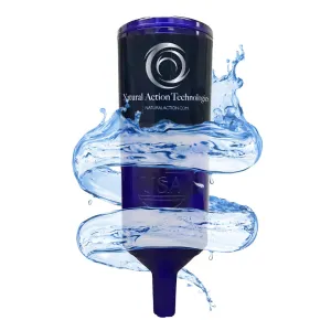 Natural Action Cobalt Blue Portable Water Revitalizer