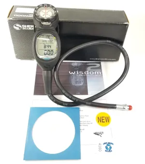 NEW Sherwood WISDOM 2 Air Integrated Scuba Dive Air & Nitrox Computer   Compass