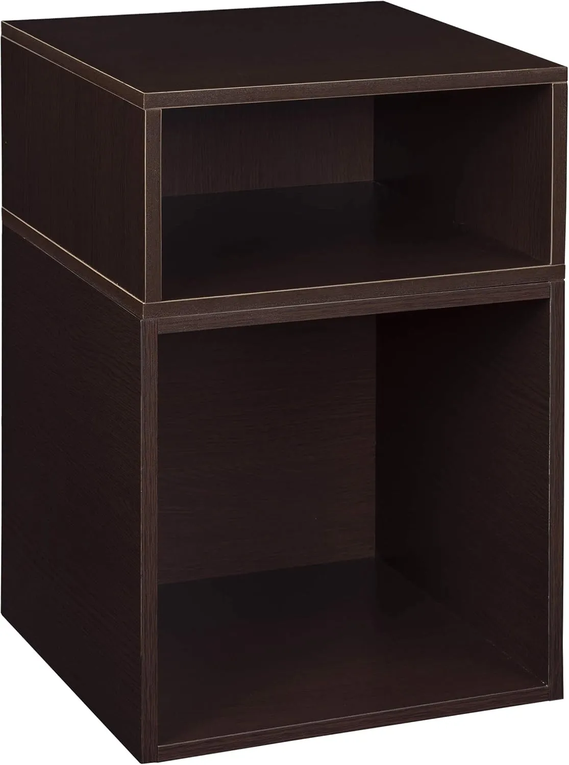 Niche Cubo Deluxe Storage Set With With Full and Half Size Cubes, 1 1, Truffle