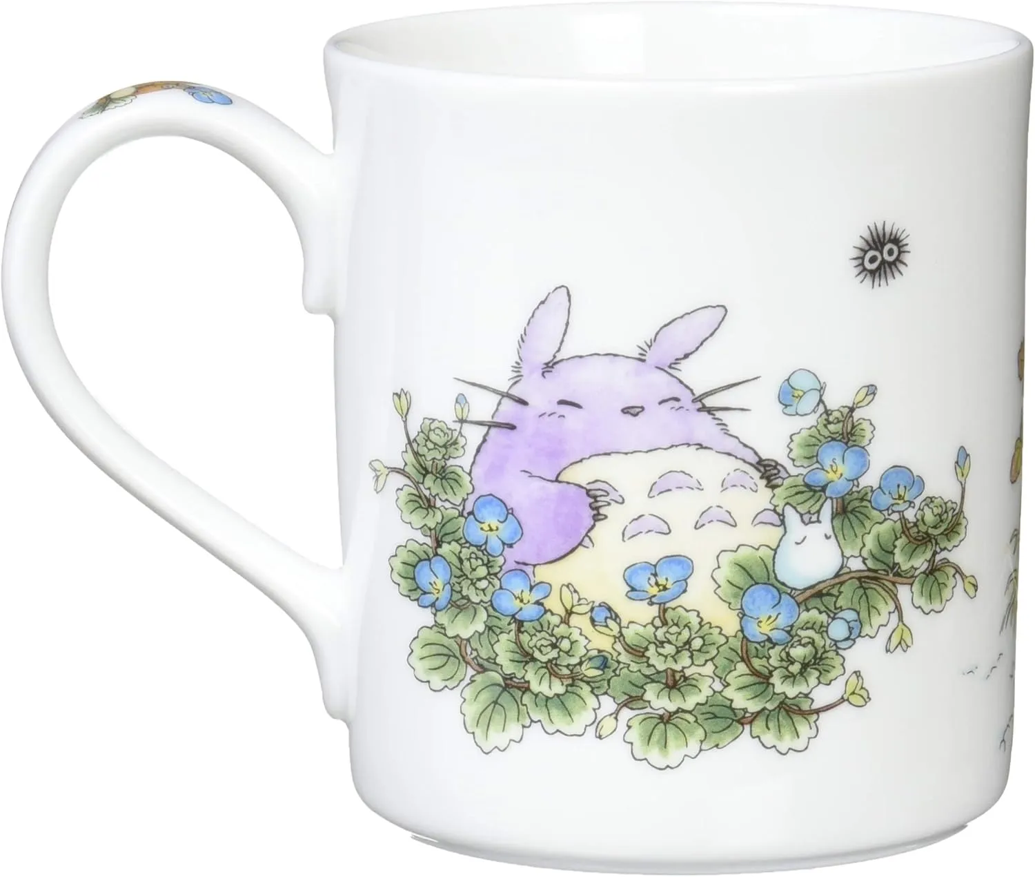 Noritake 4660-1J/T97265 Bone China Mug, 13.5 fl oz (400 cc), My Neighbor Totoro Oinu no Fuguri, Microwave Safe, 1 Piece