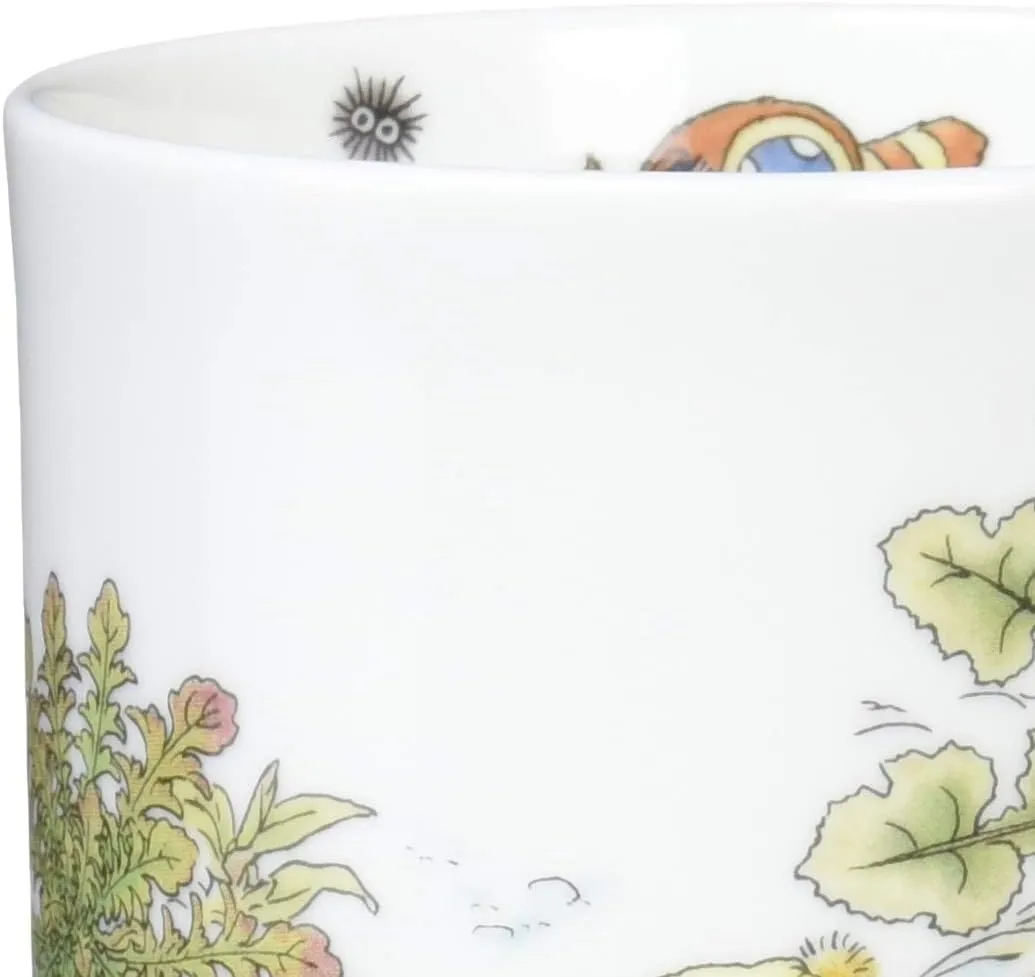 Noritake 4660-1J/T97265 Bone China Mug, 13.5 fl oz (400 cc), My Neighbor Totoro Oinu no Fuguri, Microwave Safe, 1 Piece