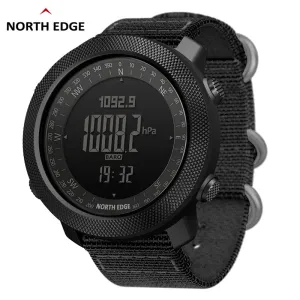 NORTH EDGE Men's Digital Sport Watch: Military Features & Waterproof