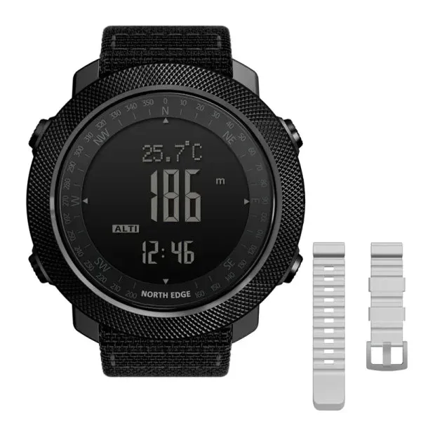 North Edge Men's Military Style Digital Sports Watch