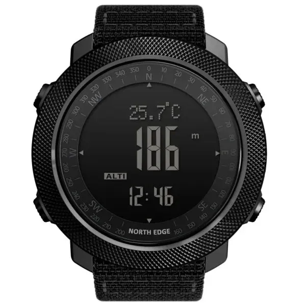 North Edge Men's Military Style Digital Sports Watch