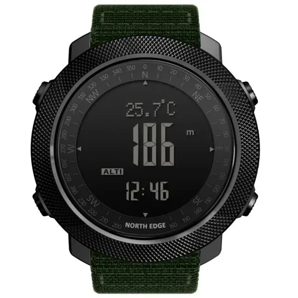 North Edge Men's Military Style Digital Sports Watch
