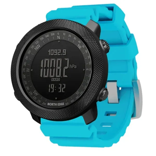 North Edge Men's Military Style Digital Sports Watch