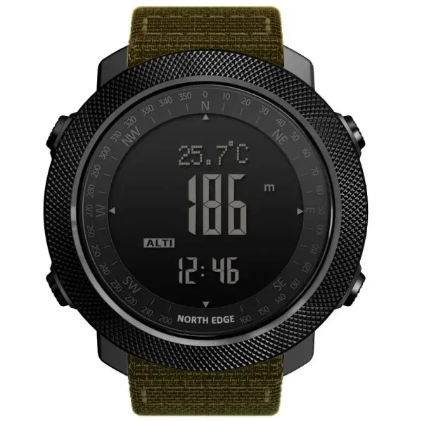 North Edge Men's Military Style Digital Sports Watch