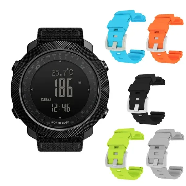 North Edge Men's Military Style Digital Sports Watch
