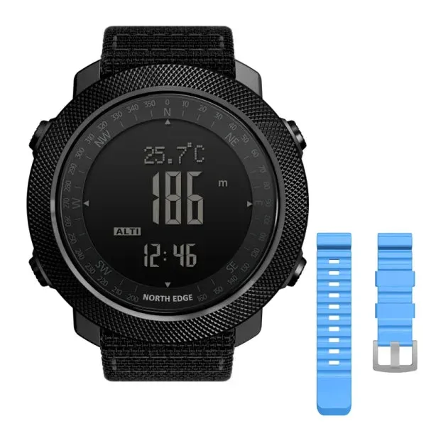 North Edge Men's Military Style Digital Sports Watch