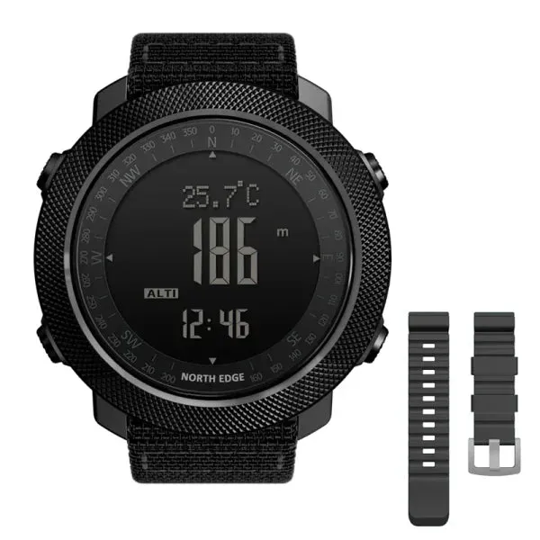 North Edge Men's Military Style Digital Sports Watch