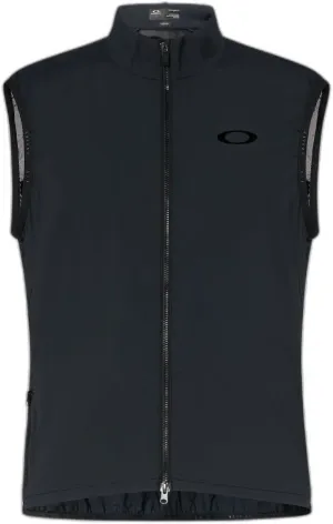 Oakley Mens Endurance Packable Wind Vest 2.0, Blackout, Large