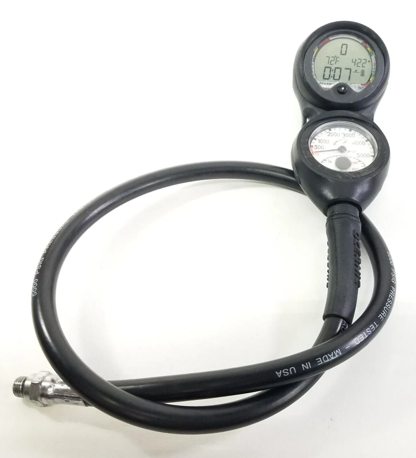 Oceanic Veo 250 3 Gauge Swiv Computer Console Scuba Diving Air and Nitrox