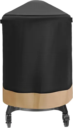 Onlyfire Kamado Grill Cover Fits for Large Big Green Egg,Kamado Joe Classic and Stand-Alone,Large Grill Dome,Louisiana K22,Coyote The Asado Cooker and Other,29.5" Dia X 34" H