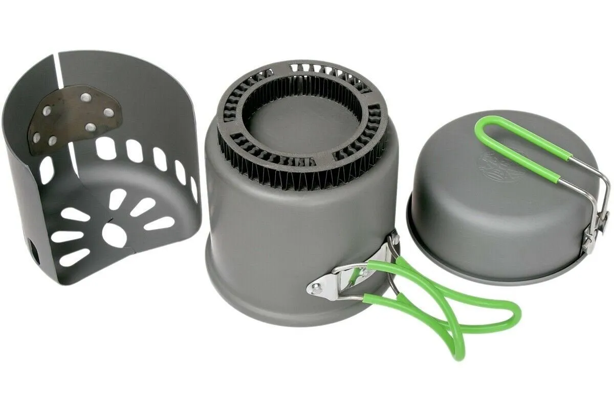 OPTIMUS ELECTRA FE Cook System Gas Stove Camping Hiking Woods Burner Outdoor Pan