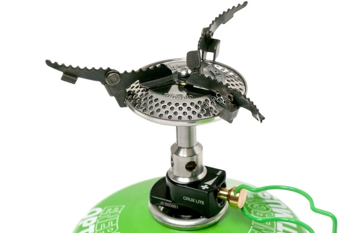 OPTIMUS ELECTRA FE Cook System Gas Stove Camping Hiking Woods Burner Outdoor Pan