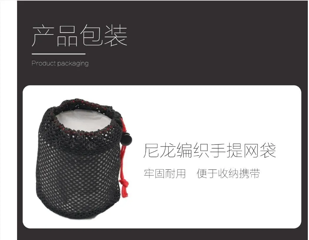 Outdoor pure titanium portable water cup 750ML camping coffee cup mug with filter