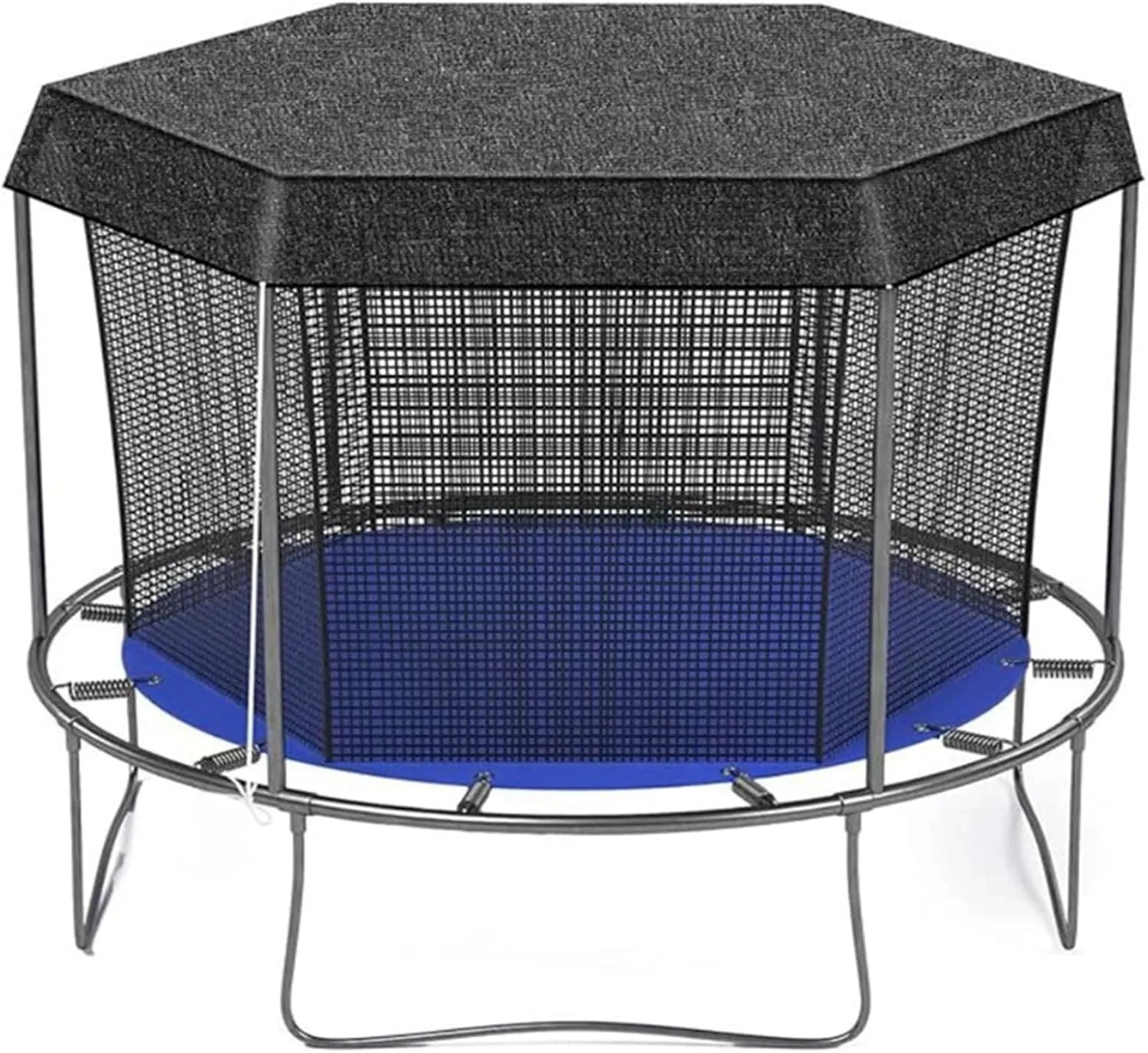 Outdoor Trampoline Shade Cover, Trampoline Sun Protection Net Insulation Breathable Shade Top Cloth, UV & Anti Leaves