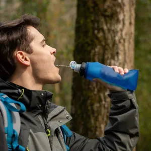 Outdoor Water Purifying Survival Water Bottle