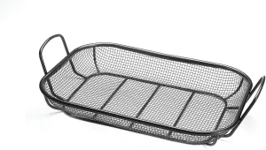 Outset 11 x 16.5 x 4.25 inches, Non-Stick Mesh Roasting Pan