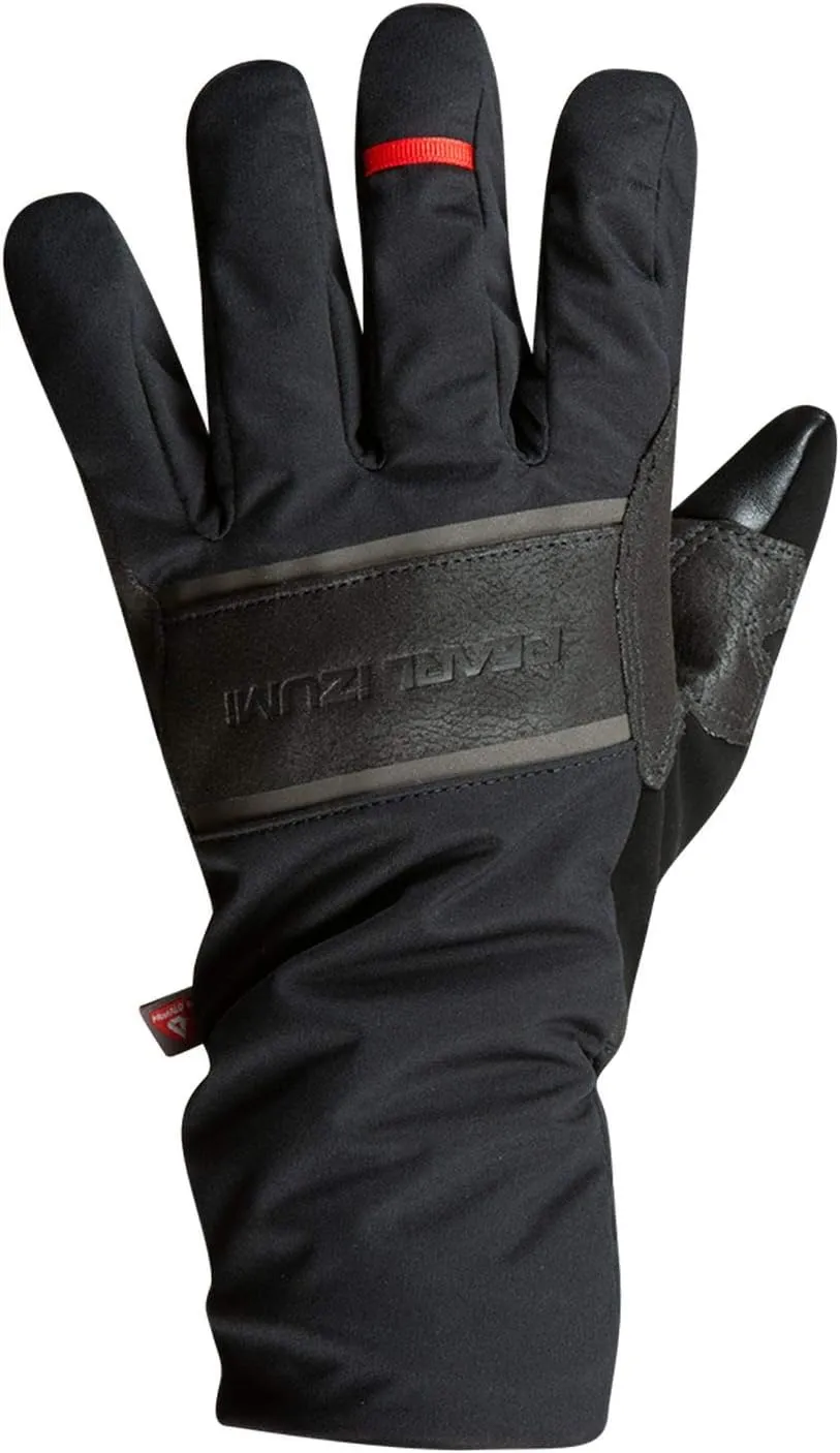 PEARL IZUMI Men's Gel Gloves, Insulated Cycling Glove, AmFIB, Ax Suede Laredo Palm, Touchscreen Compatibility