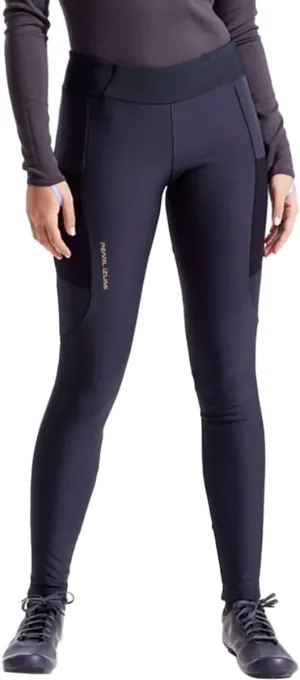 PEARL IZUMI Women's Cycling Tight, Insulated with High-Stretch Fabric & Thigh Pockets, Water & Wind Protection, AmFIB