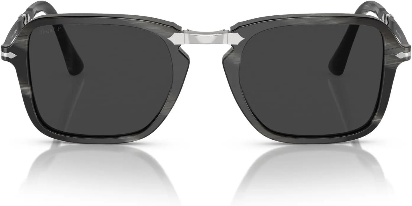 Persol Men's Po3330s Rectangular Sunglasses