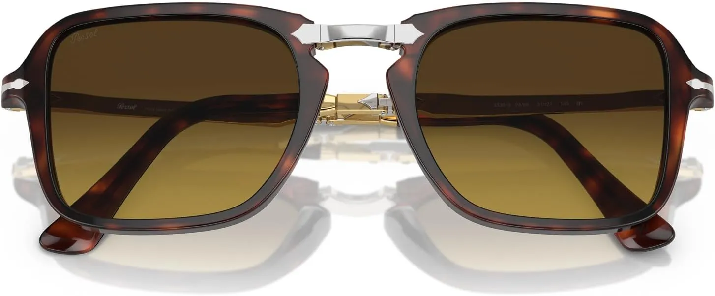 Persol Men's Po3330s Rectangular Sunglasses