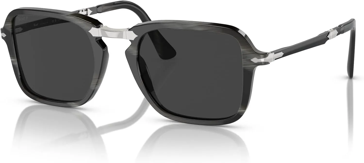 Persol Men's Po3330s Rectangular Sunglasses