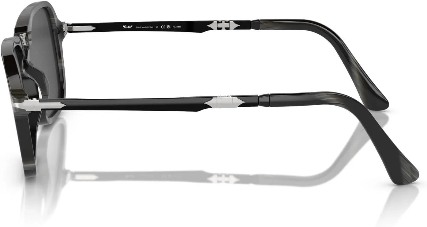 Persol Men's Po3330s Rectangular Sunglasses