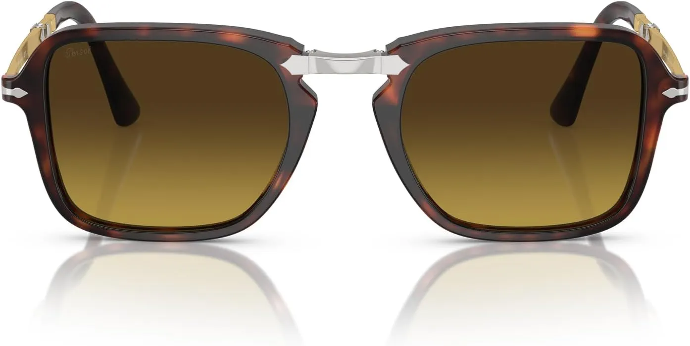 Persol Men's Po3330s Rectangular Sunglasses